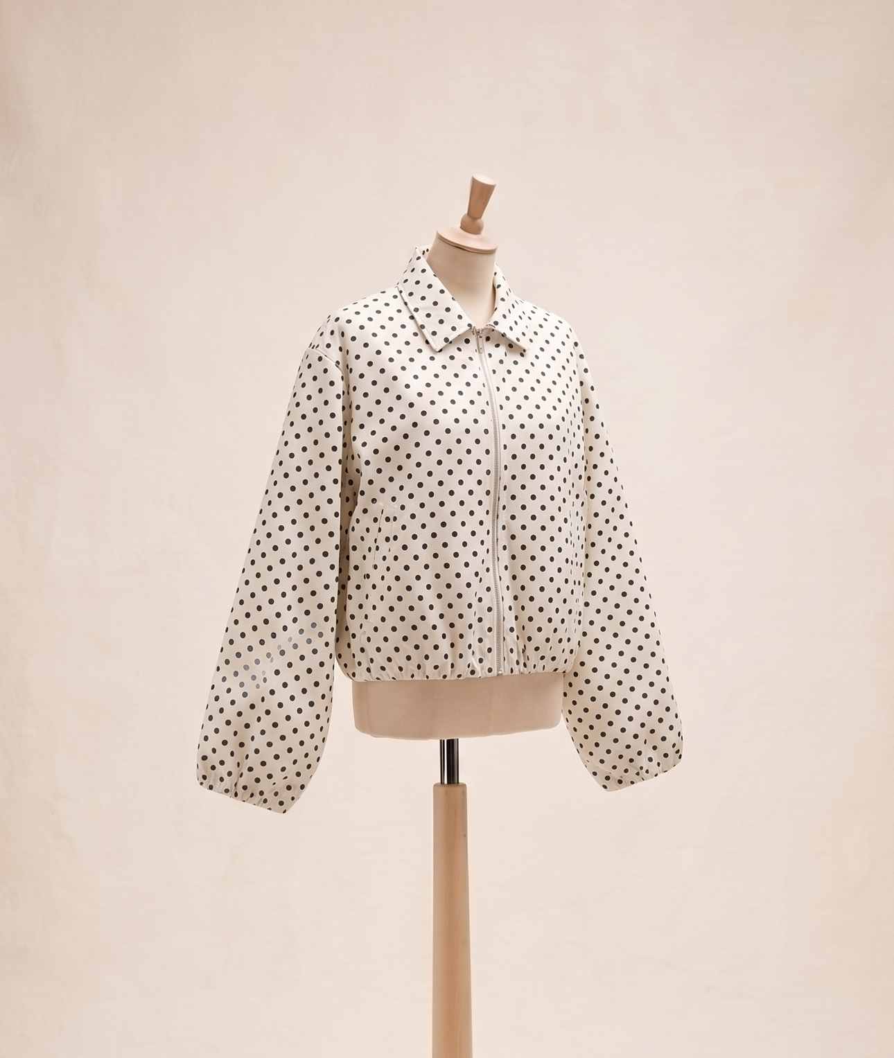 Veste Zippée à pois