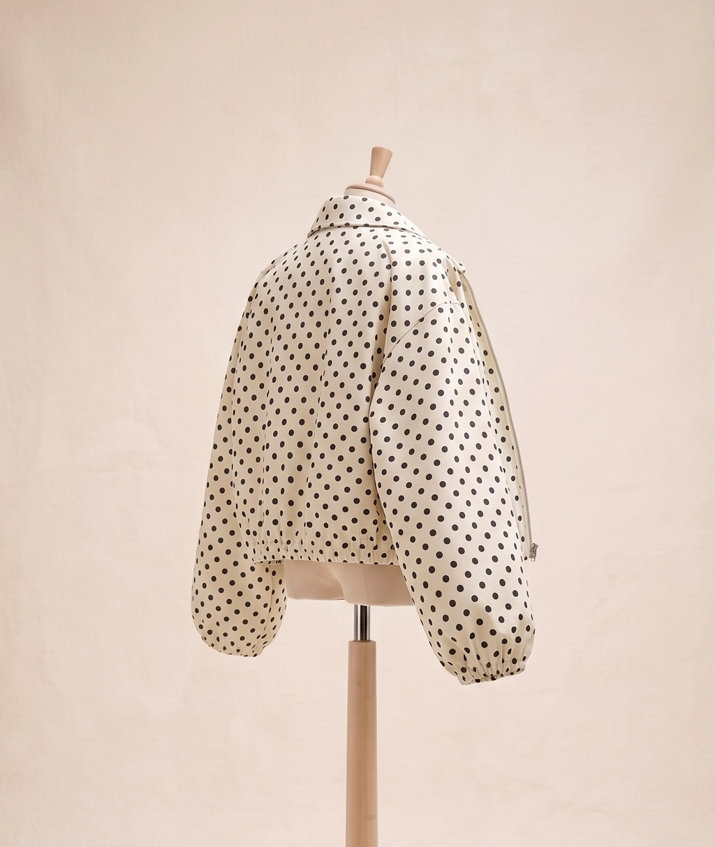 Veste Zippée à pois